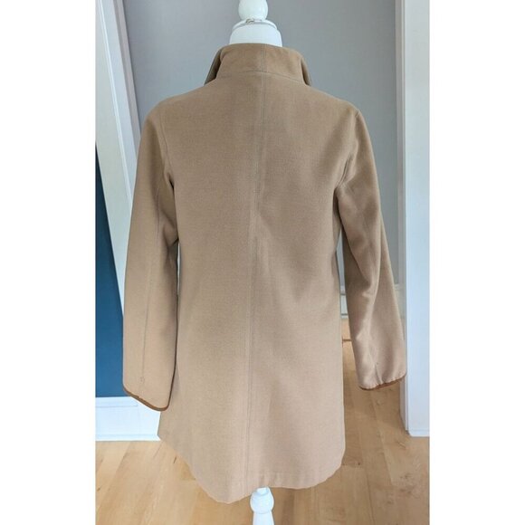 Johnston & Murphy Women's Camel Colored Coat Size Small - Picture 6 of 15